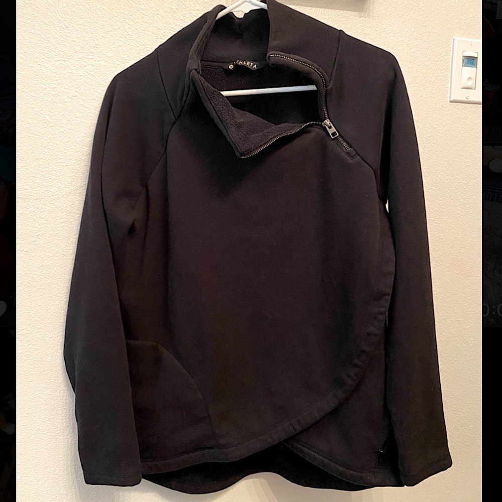 Athleta Cozy Karma Asym Pullover